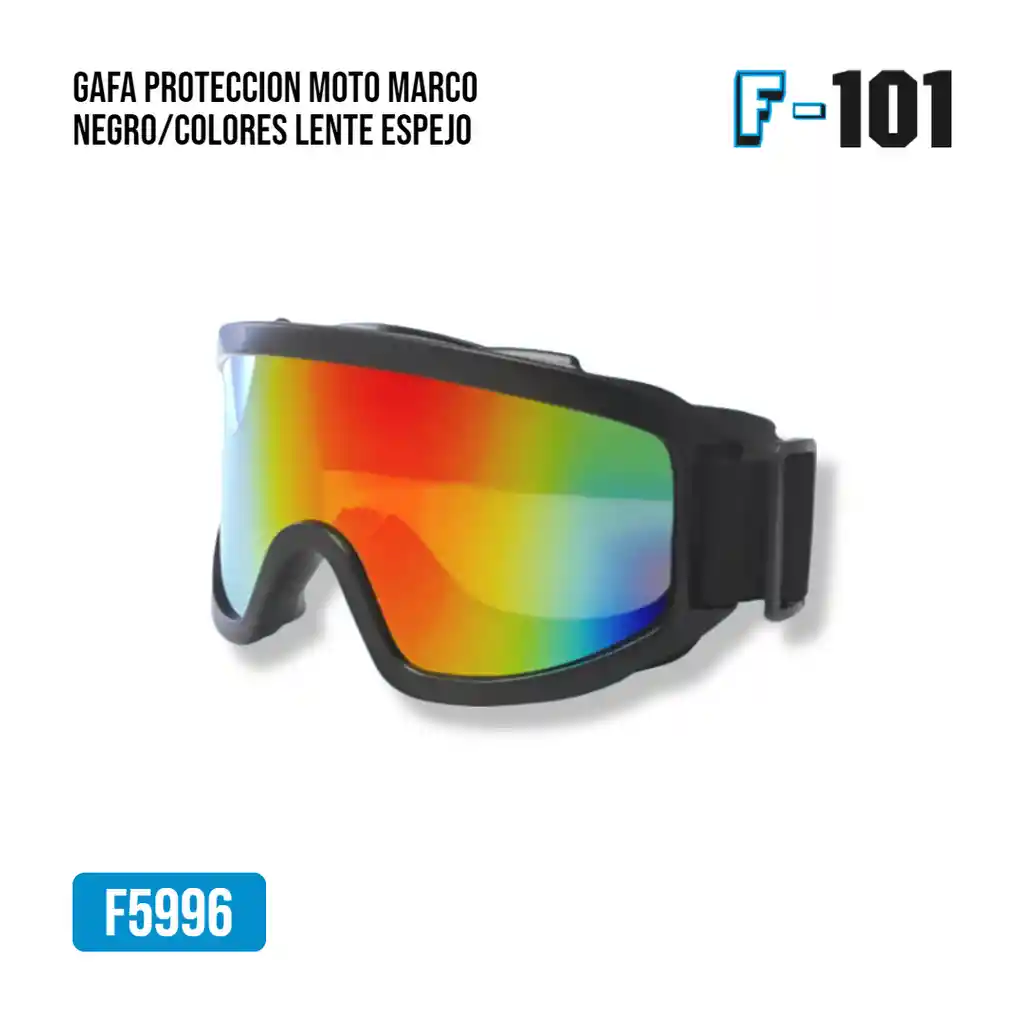 Gafa Deportiva Moto Marco Colores Lente Espejo