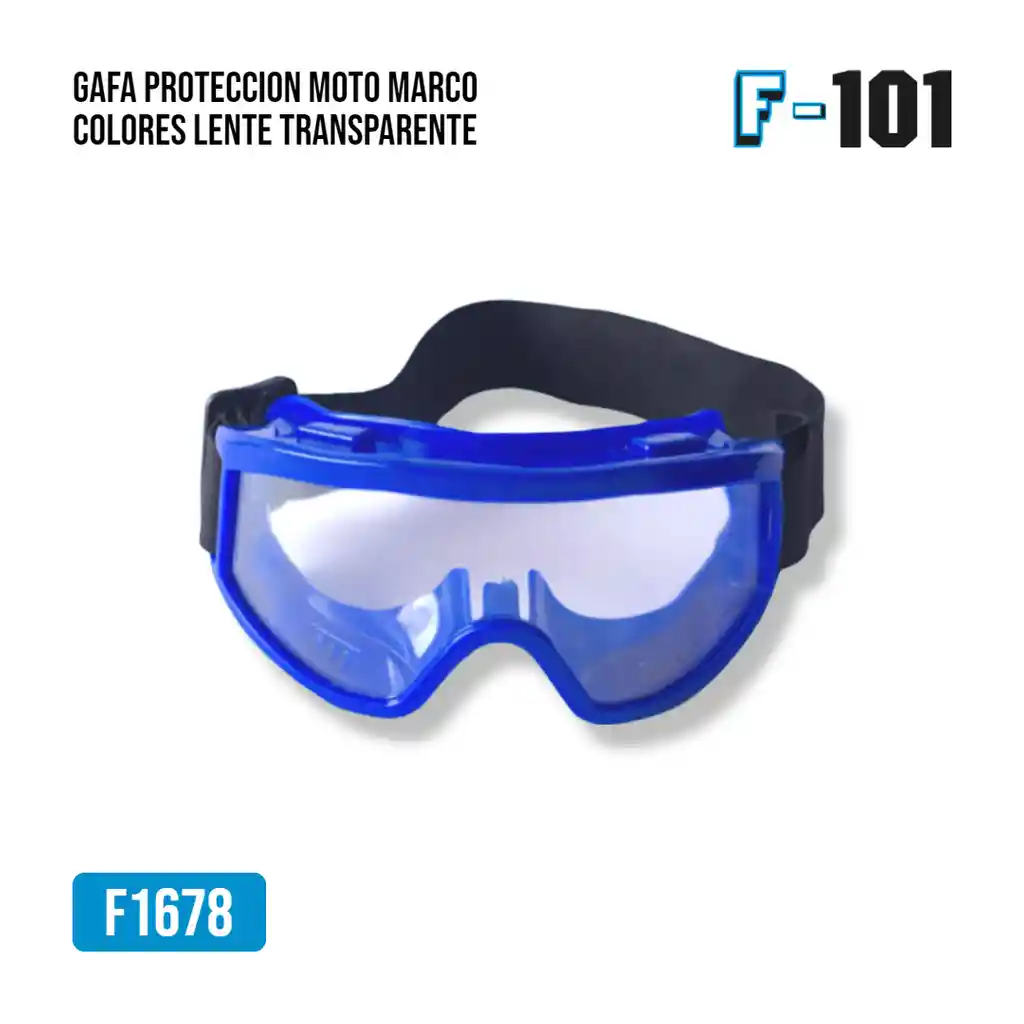 Gafa Deportiva Moto Marco Colores Lente Transparente