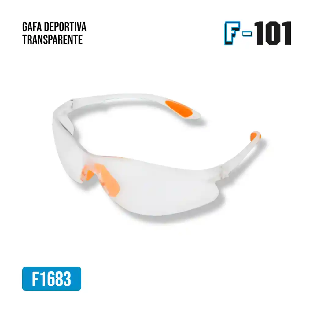 Gafa Deportiva Transparente