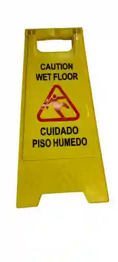 Señal Tipo Carpa Precaucion Piso Humedo