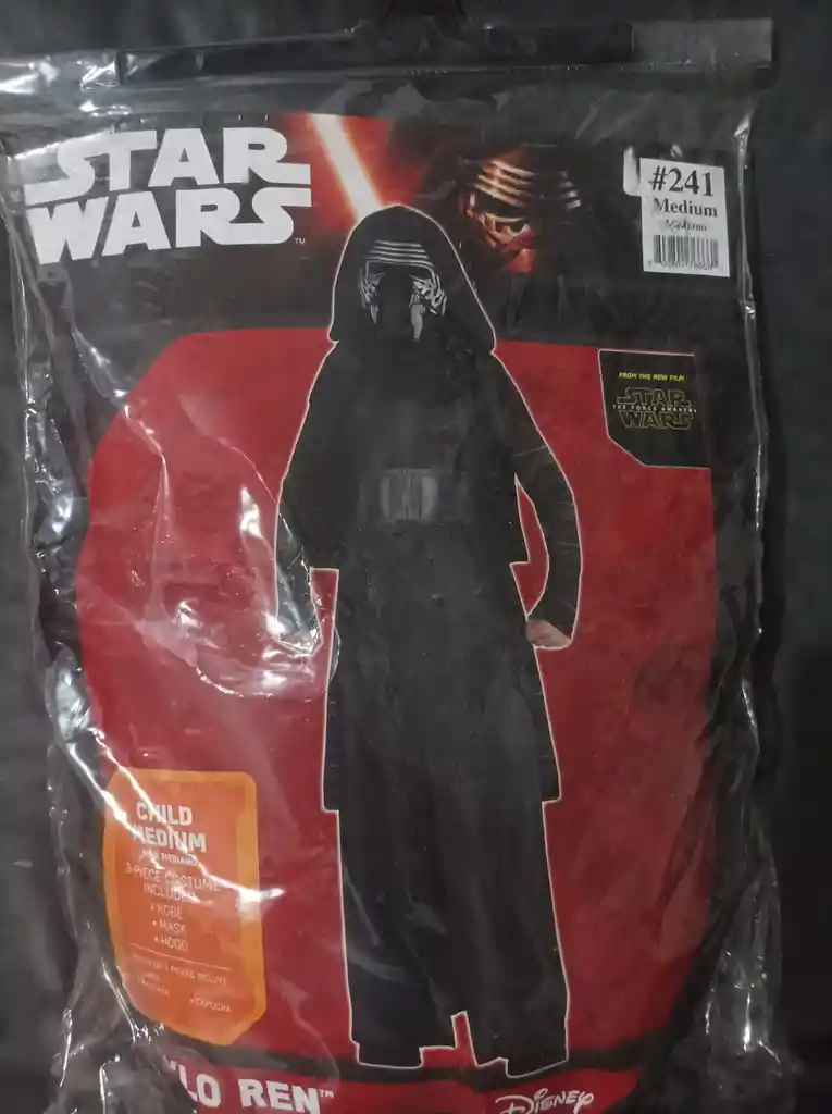 Disfraz Niño Kylo Ren, De Star Wars: El Despertar De La Fuerza