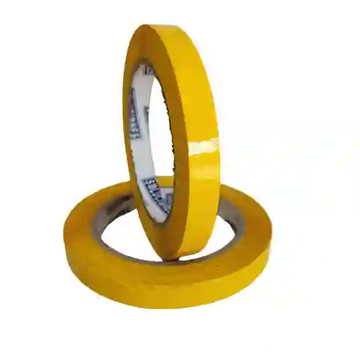 Cinta Amarilla 12mm X 100m Para Empalme