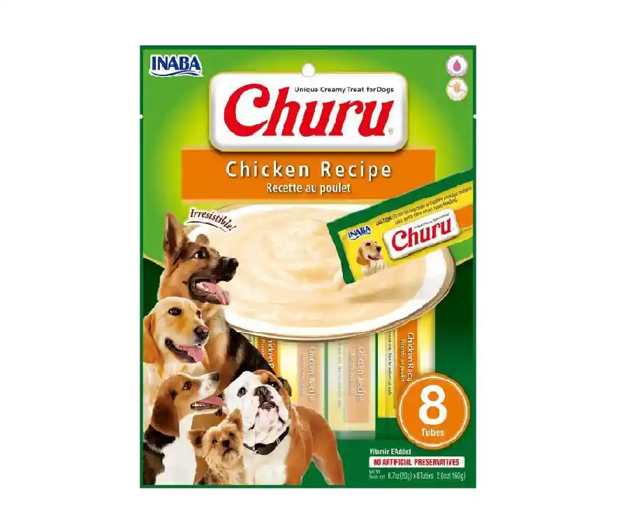 Churu Dogs Pollo X 8unidades