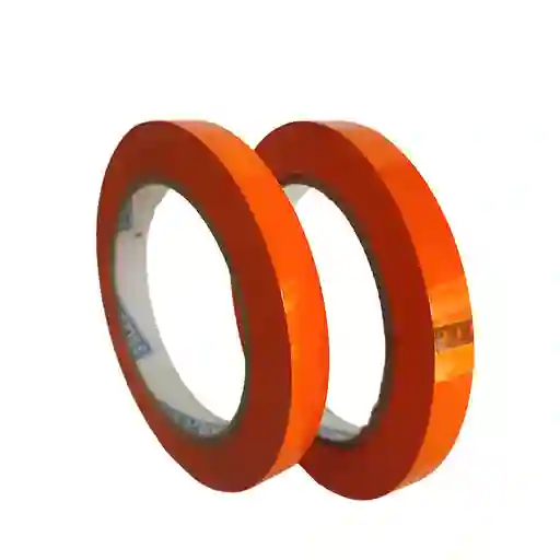 Cinta Naranja 12mm X 100m Para Empalme