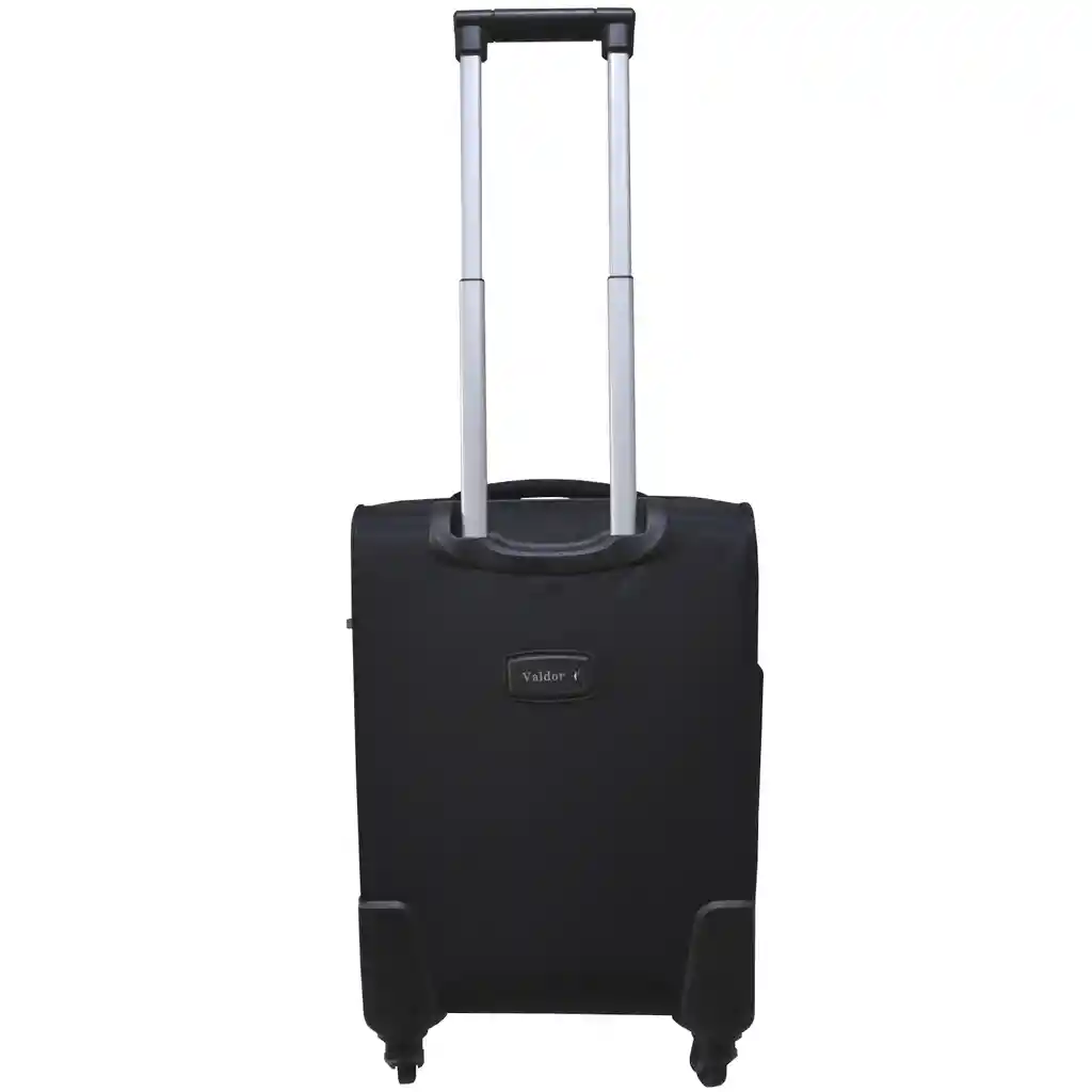 Maleta De Viaje Pequeña 20 Pulgadas Valdor Sr Black