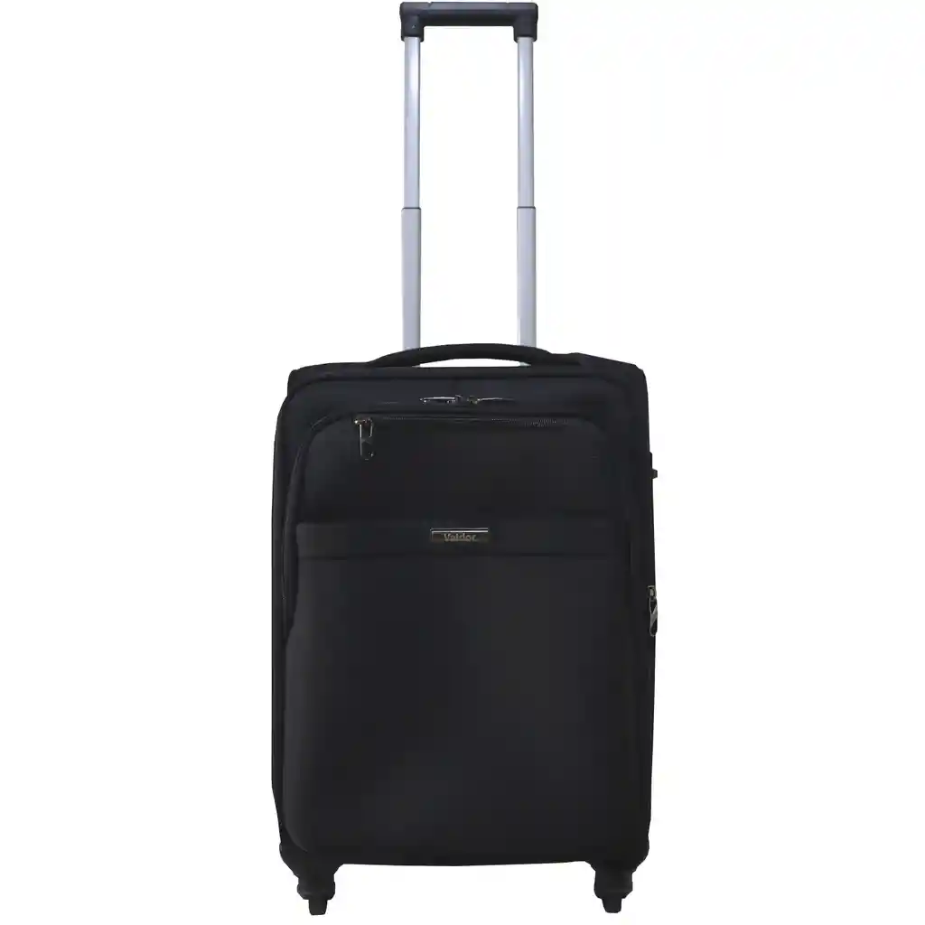 Maleta De Viaje Pequeña 20 Pulgadas Valdor Sr Black