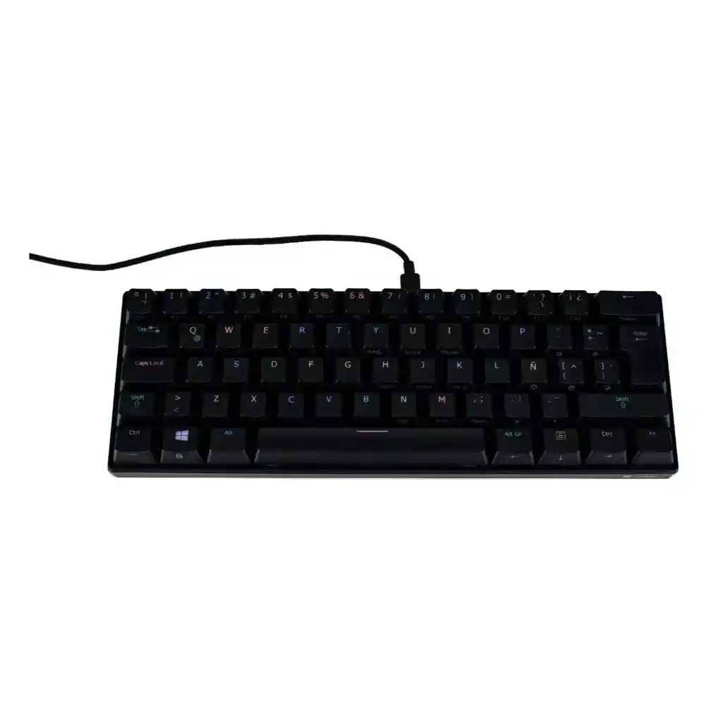 Teclado Mecanico Rgb Al 60% Vsg Mintaka | Español Negro