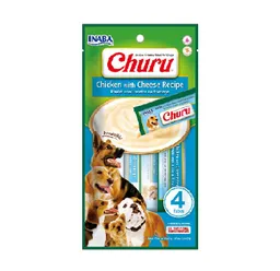 Churu Dogs Pollo Con Queso X 4unidades