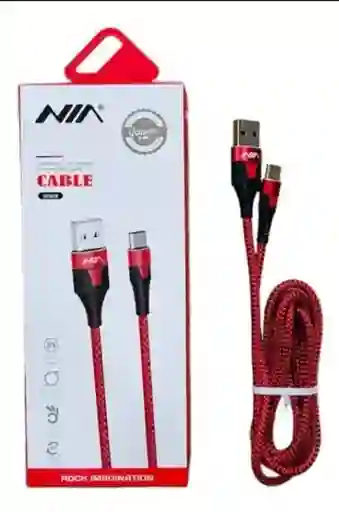 Cable De Carga Y Datos Nia Tipo C Cordon Xc-018