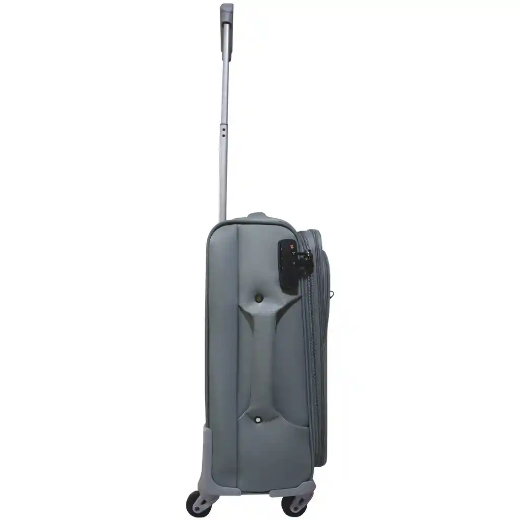 Maleta De Viaje Pequeña 20 Pulgadas Valdor Sr Grey