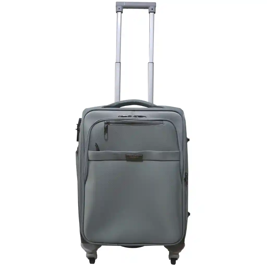 Maleta De Viaje Pequeña 20 Pulgadas Valdor Sr Grey