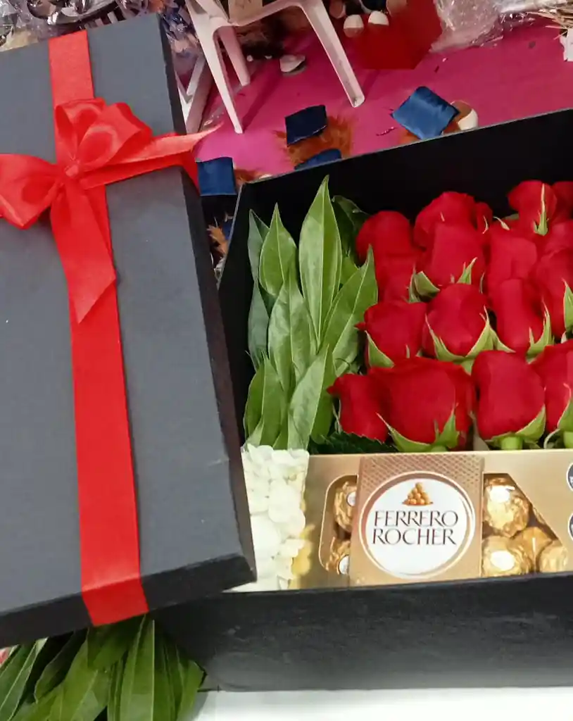 Caja De Flores