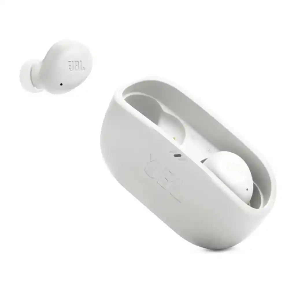 Audífonos Jbl Inalámbricos Bluetooth In Ear Tws Wave Buds Blanco