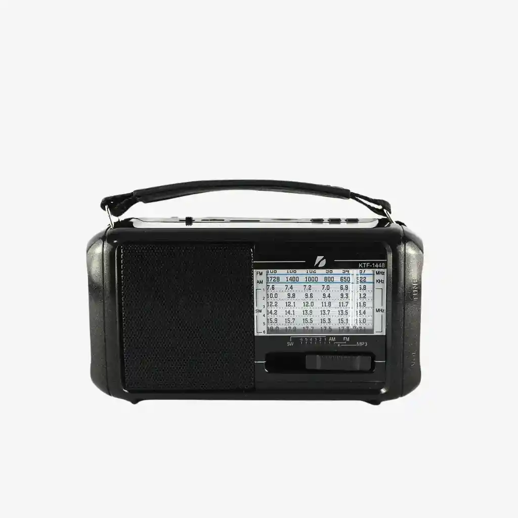 Radio (chicago) Carga Solar, Reflector De Iluminación, Sintoniza Am/fm/sw/usb/sd/bluetooth
