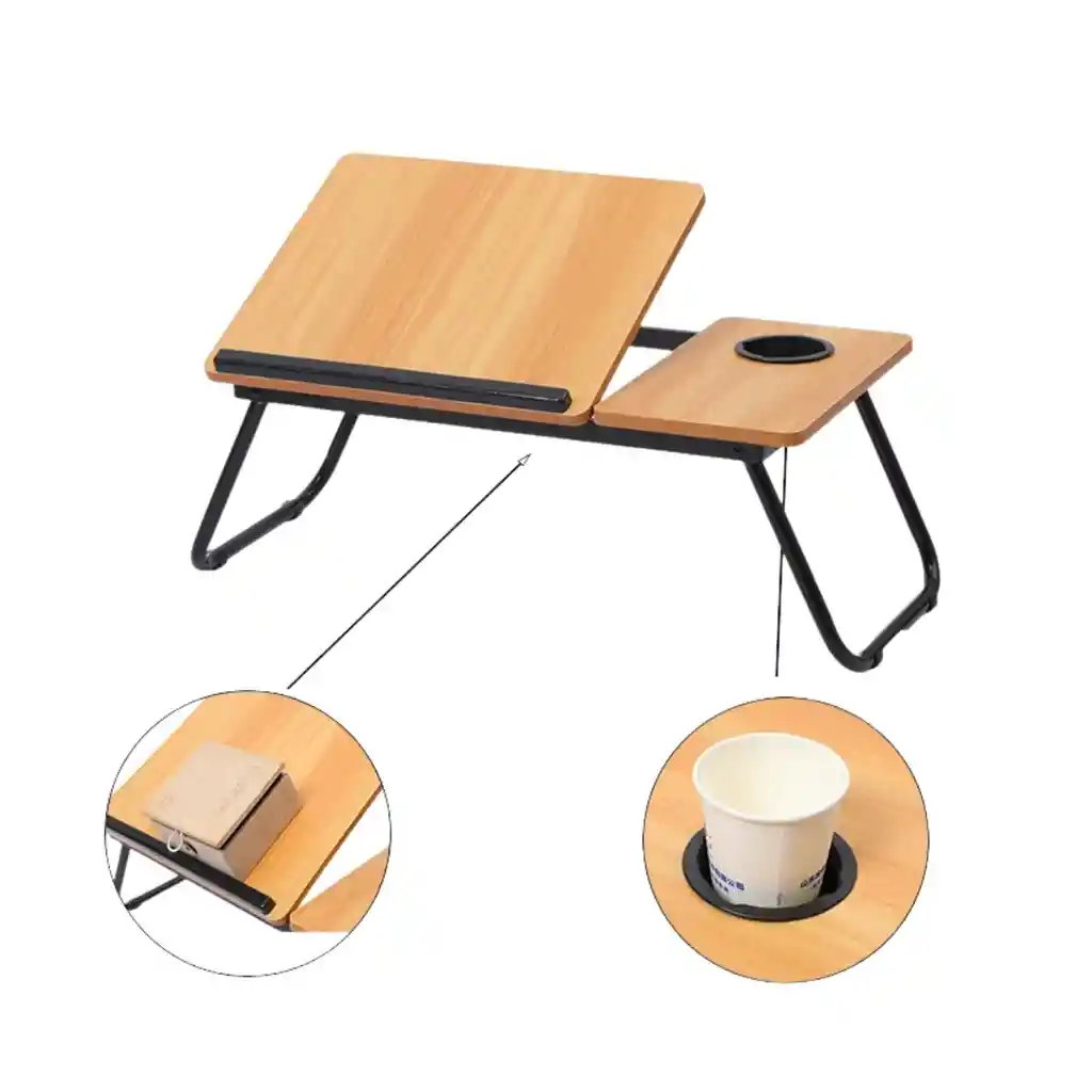 Mesa De Cama Para Computador Multifuncional Plegable Ajustable Laptop