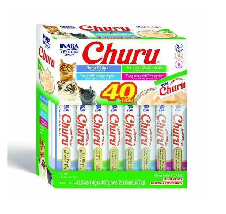 Churu Caja Seafood Variety X 40unidades