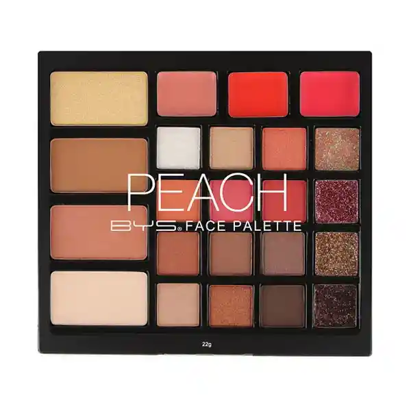 Paleta De Maquillaje Bys Peach 23 Piezas