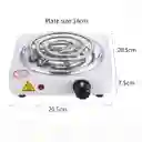 Cocina Electrica 1 Puesto Hornilla Hot Plate Jx-100w Color Blanco 110v