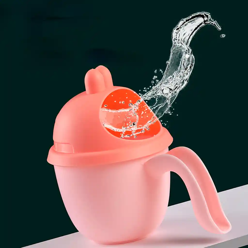 Regadera Didáctica Para Bebé Diseño De Conejito Verde Menta
