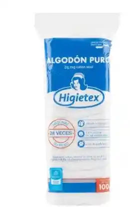 Algodon Puro 25gr Higietex