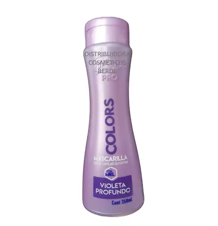 Mascarilla Color Violeta 350ml Meicy