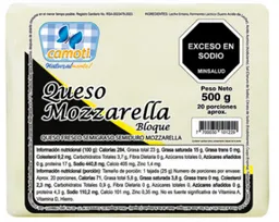 Camoti - Queso Mozarella Entero