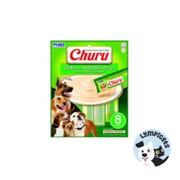 Inaba Dog Snack Churu 8 Piezas - 160gr Alimento Para Perros