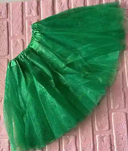 Tutu Adulto Verde Oscuro Talla Unica