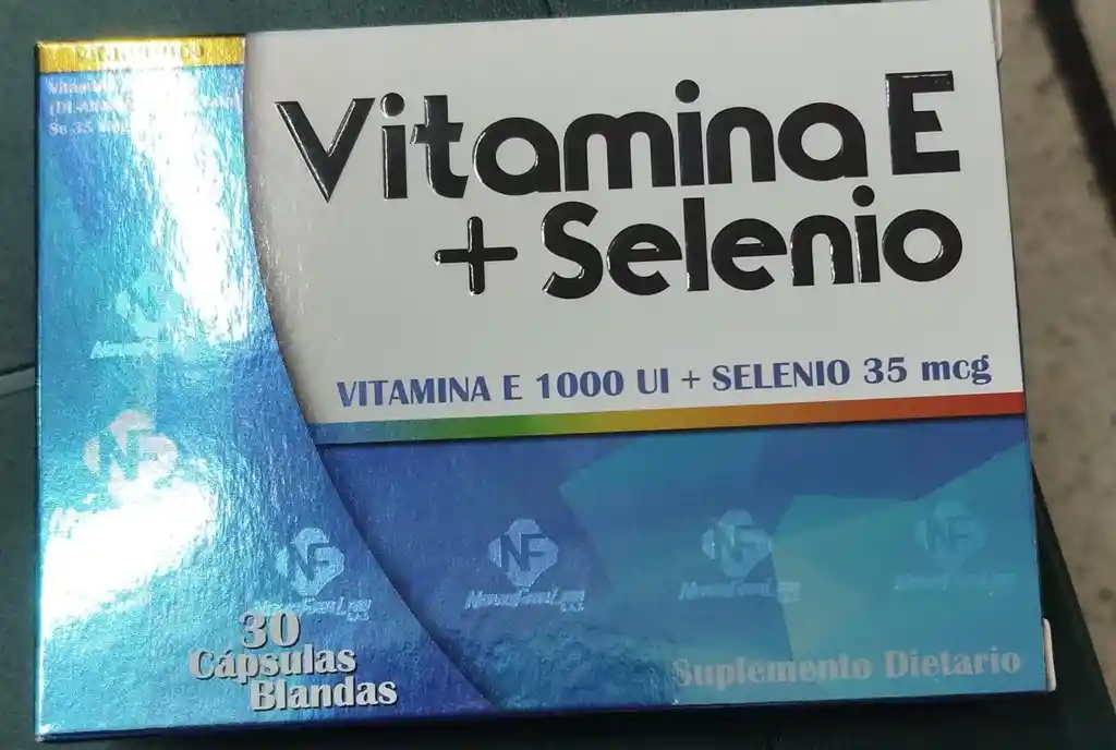 Vitamina E 1000 Ui + Selenio 35 Mg X 1 Capsula