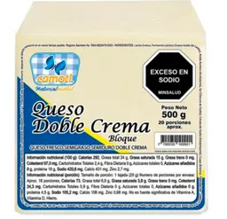 Camoti - Queso Doble Crema Bloque