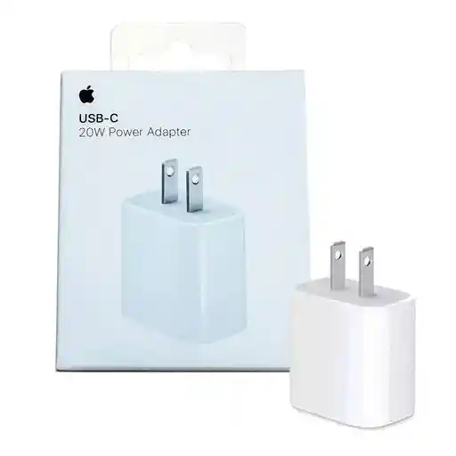 Adaptador Cargador Iphone 20w Original Apple Carga Rapida