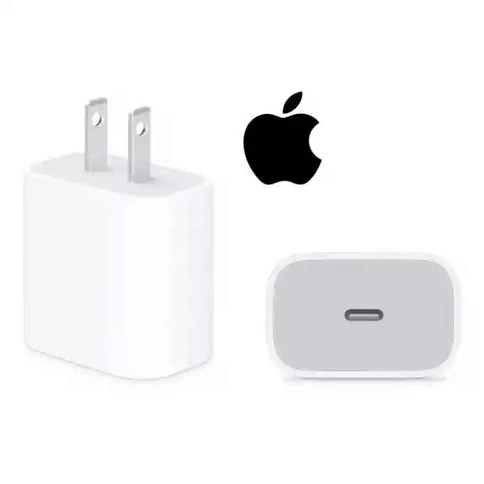 Adaptador Cargador Iphone 20w Original Apple Carga Rapida