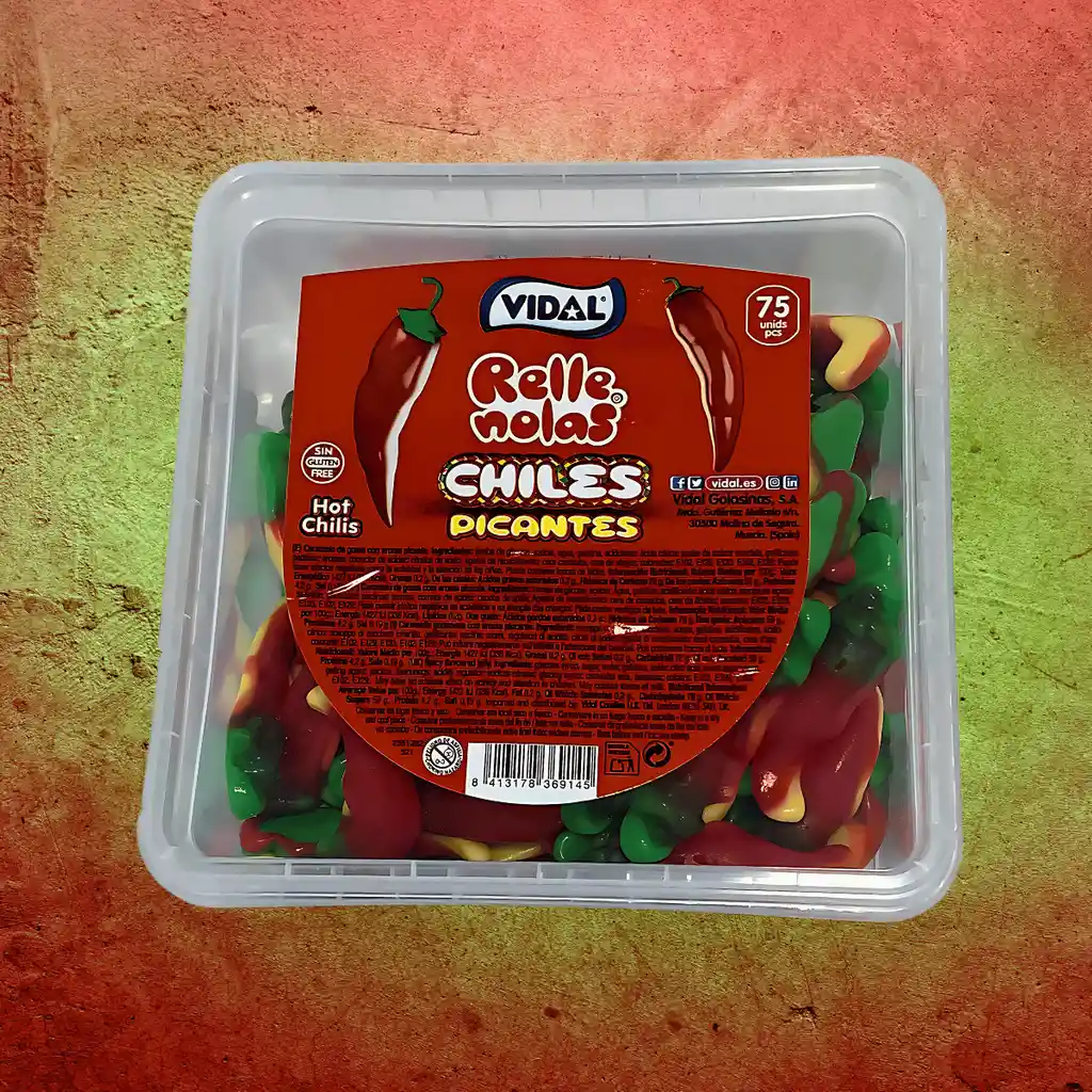 Gomas Vidal Chiles Picantesx75u