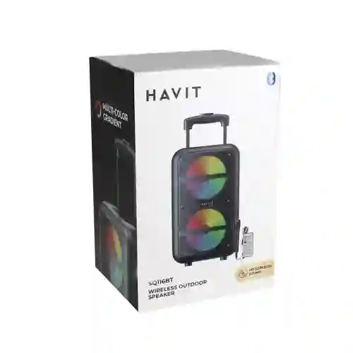 Parlante Cabina Havit Original Rbg Sq116bt