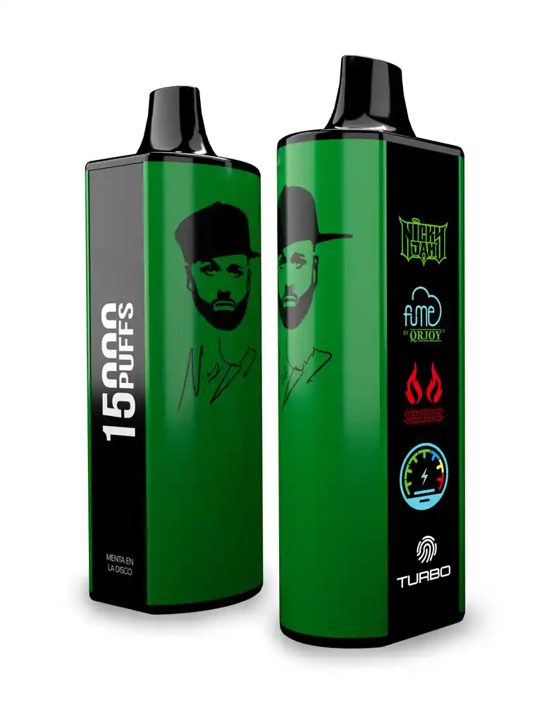 Nicky Jam 15.000 Puffs Menta En La Disco