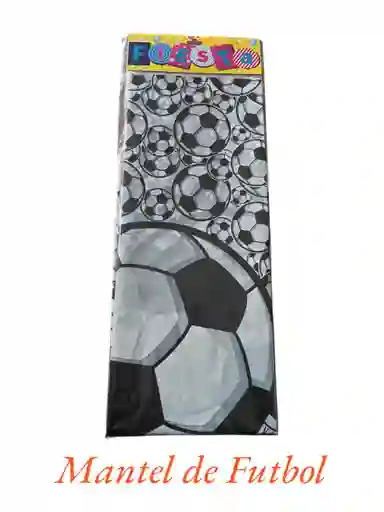 Mantel En Plástico Balón De Fútbol