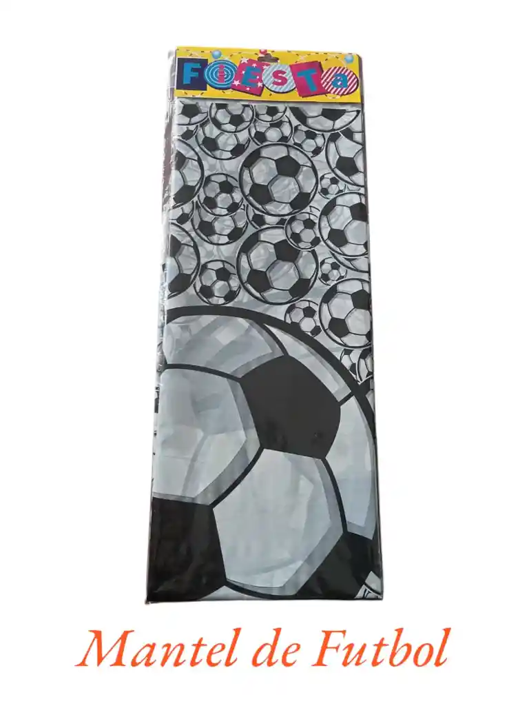 Mantel En Plástico Balón De Fútbol