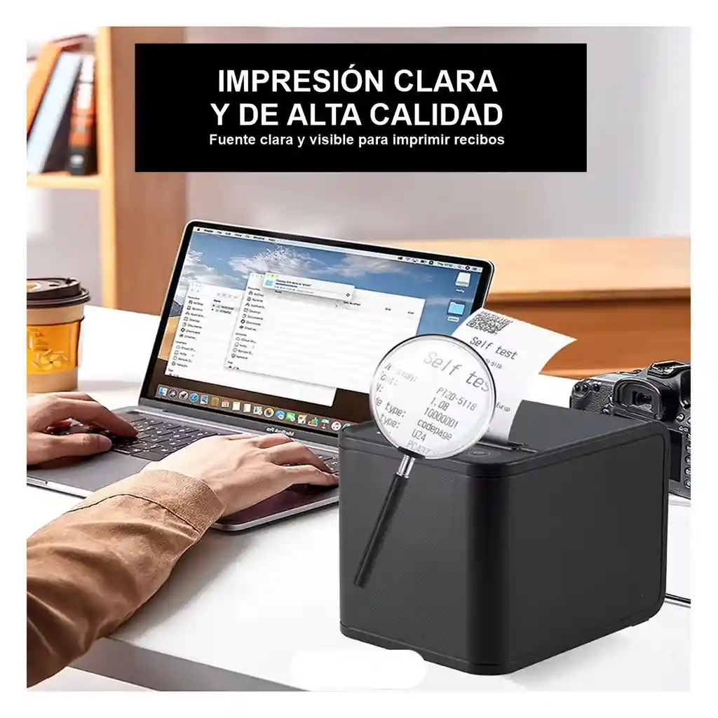 Impresora Térmica Pos 80mm (usb+lan) Alta Velocidad Cortador