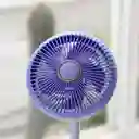 Ventilador Pequeño De Escritorio Recargable Con Tres Velocidades