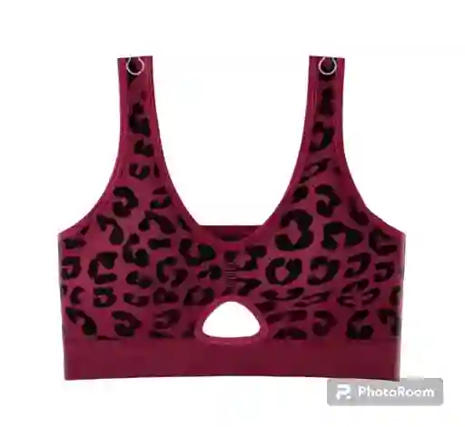 Top Tejido Animal Print