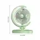 Ventilador Recargable Portatil De Escritorio Ajustable 3 Velocidades