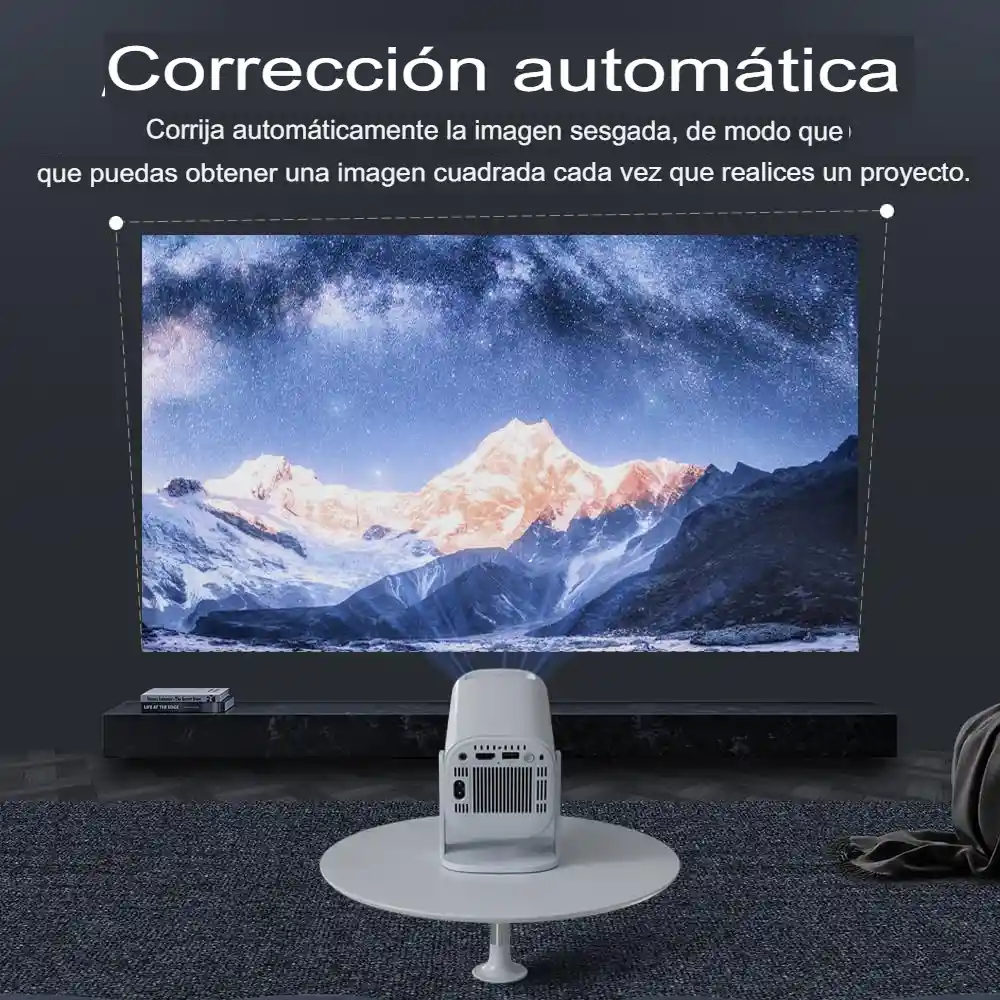 Proyector Inteligente 4k Android Bt 5.0 Wifi 5g 15000lm P30