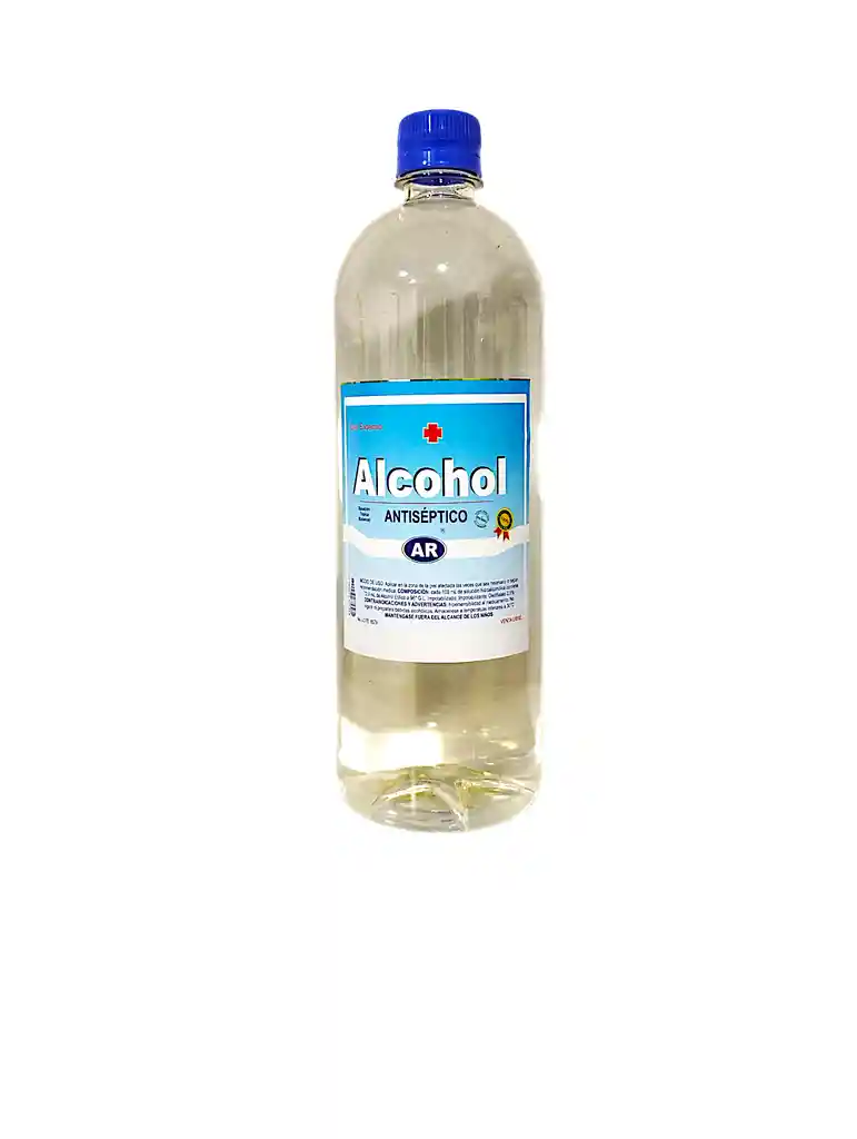 Alcohol Antiseptico - Etanol 70 % X 120 Mililitros