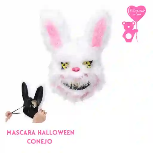 Mascara Halloween Conejo