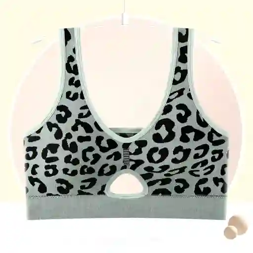 Top Tejido Animal Print