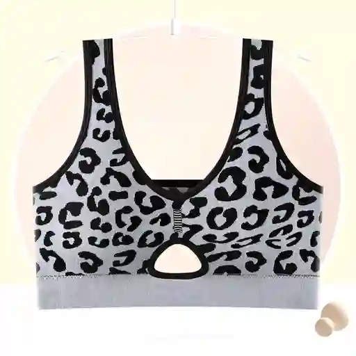 Top Tejido Animal Print