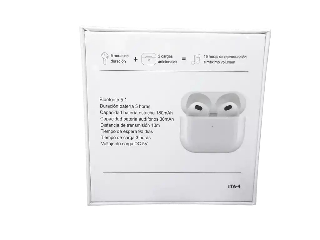 Audifonos Inalámbricos Bluetooth Movisun Ita-4 Ios O Android