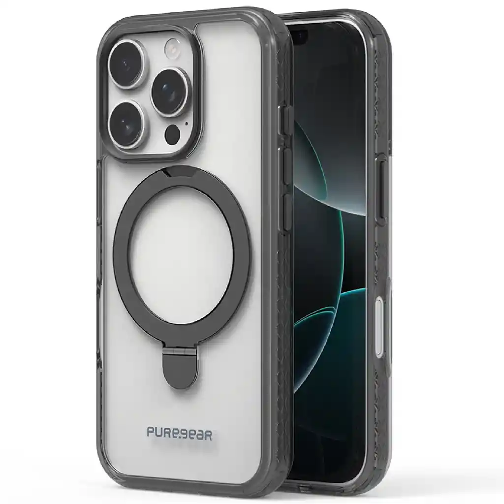 Protector Iphone 16 Pro Max Puregear Slim Shell Kik Magsafe Clear/negro