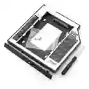 Caddy Adaptador Agrega Segundo Disco Duro Sata O Ssd A Pc Portatil Cd Dvd 12.7 Mm