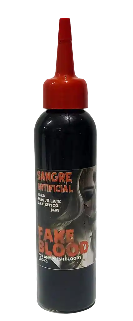 Halloween Sangre Artificial Para Maquillaje 120ml